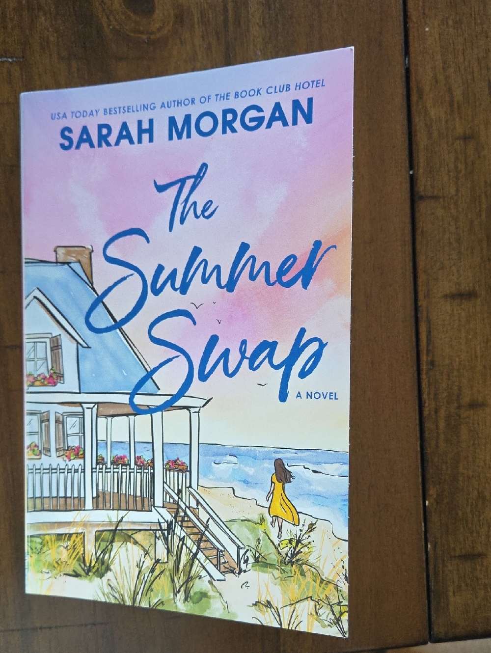 3/$13 Or 4/$16 The Summer Swap - Sarah Morgan - Pink & Blue Paperback Novel